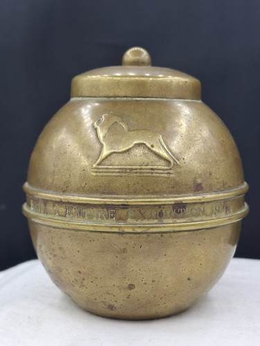 Antique 1924 lipton brass - brass, tea