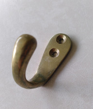 Solid brass single door / coat hook