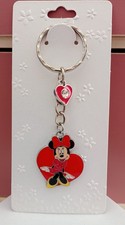 Cute Minnie Mouse keyring red