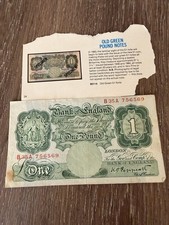 1948 Bank of England Green £1