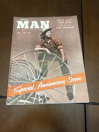 Vintage modern man - modern, magazine