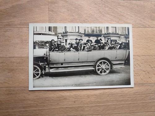 Real photo postcard 1920 - c,