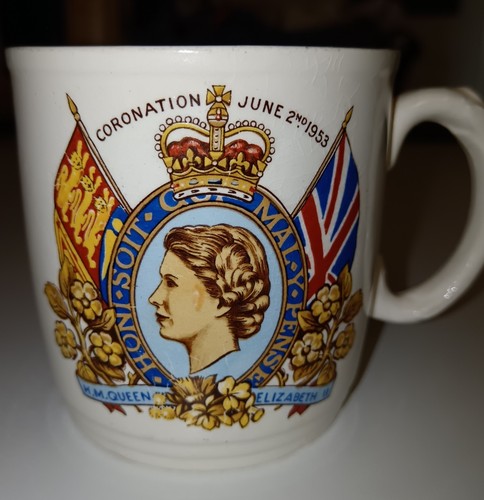 Coronation mug queen - coronation,