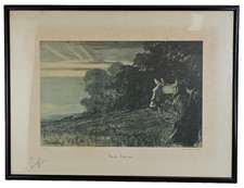 Vintage Fox Hunting Print