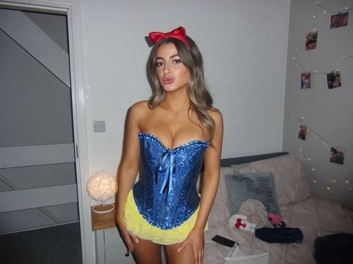 Full snow white - snow, corset