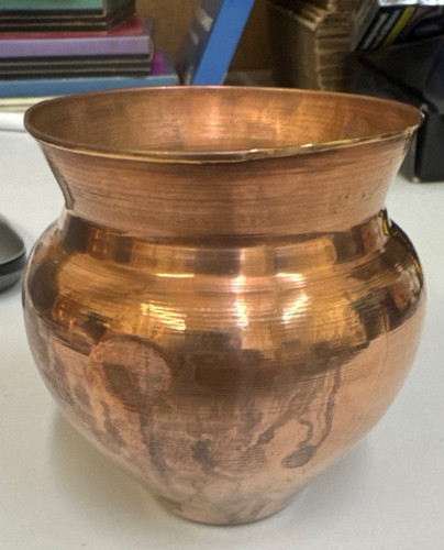 Pure copper pot - copper, hindu