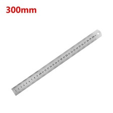 Double Sided Metal Ruler