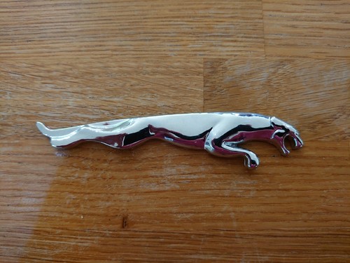 Jaguar leaping cat emblem - jaguar,