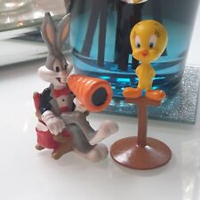 Warner Bros Bugs Bunny and Tweety Pie Applause Figures - Vintage - Freepost ??