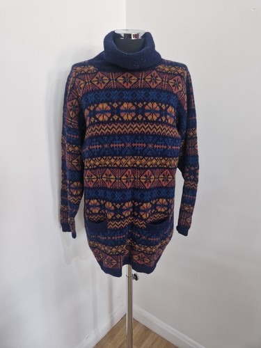 Vintage fair isle longline - vintage,