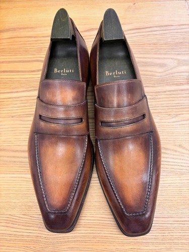 Berluti andy loafers leather - andy,