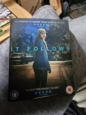 It Follows (Blu-ray, 2015). Superb Condition. Inc. Slipcase.