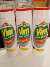 Sealed 3 x Vim Classic Scourer