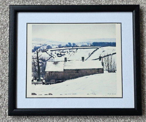 Peter brook rba signed print - brook,