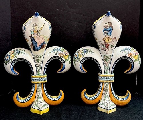 Antique large pair french - pair,