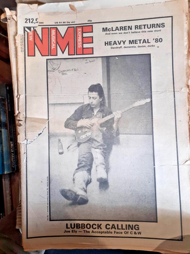Nme january 1980 joe ely - 3, 1980: