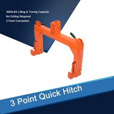 3000lbs 3 Point Quick Hitch