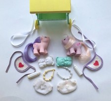 G1 My Little Pony Twin Buggy