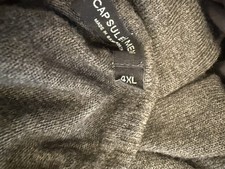 Men's Capsule Men's Short Neck Polo Jumper Dark Grey Long Sleeve