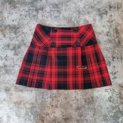 Papaya red tartan check - papaya,