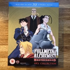 Fullmetal Alchemist: Brotherhood OVA Collection Blu-Ray + DVD *Rare Slipcover*
