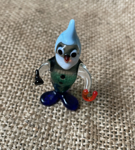 Vintage murano glass gnome - murano,