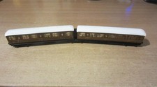 Hornby Dublo 3 Rail LNER  Teak  1st / 3rd and Brake 3rd Articulated Coaches