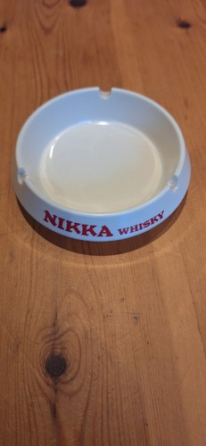Nikka whisky melamine ashtray - nikka,