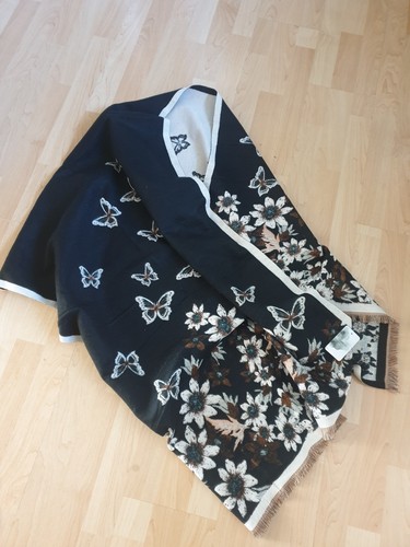 Large woven wrap shawl - large, /