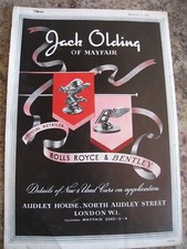 JACK OLDING OF MAYFAIR ROLLS