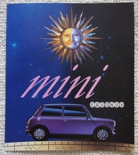 MINI EQUINOX orig 1995 UK Mkt Sales Brochure - Ref 5082