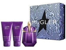 MUGLER ALIEN 30ML EDP SPRAY + 50ML BODY LOTION + 50ML SHOWER MILK GIFT SET 