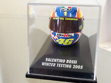 MINICHAMPS / MOTO GP WINTER TEST 2005 - VALENTINO ROSSI - 1/8 SCALE MODEL HELMET