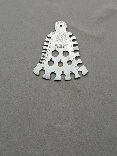 Vintage abel morrall metal - morrall's,