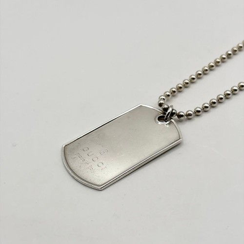 Gucci dog tag large - large, ball