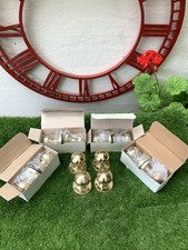 6 Pairs Of Bertelli Brass Door Knobs/Handles B727