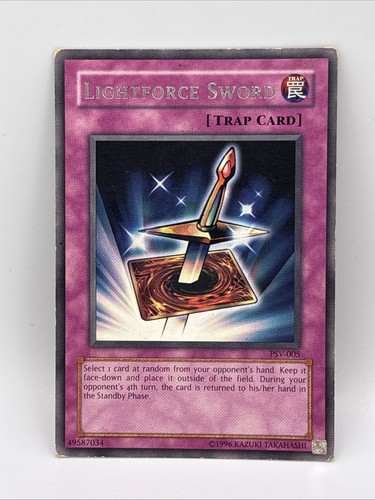 Yugioh lightforce sword - yugioh,