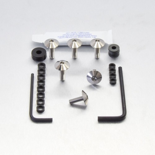 Stainless steel fairing kit - stainless,