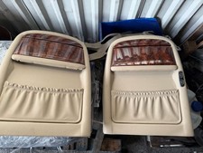 Jaguar Daimler X300 X308  Seatbacks With Picnic Tables. FULL SET PAIR, Cashmere