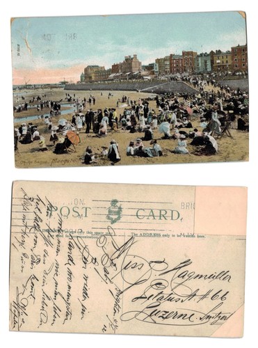 Vintage postcard on the - vintage,