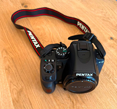 Pentax black digital slr - pentax,