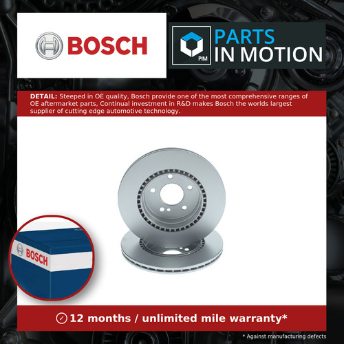 Brake discs pair vented - 2x,