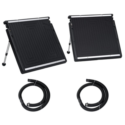 Double pool solar heating - pool,