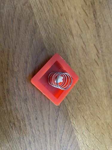 Firing button and - and, spring