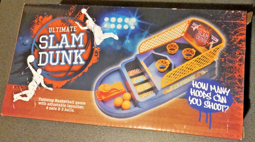 Table top basketball game with - table,