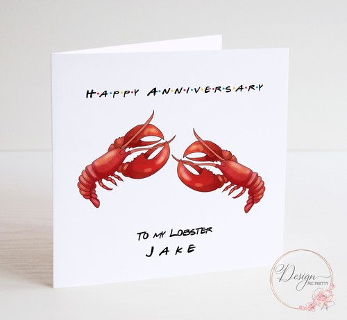 Friends anniversary card - friends,