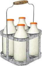 4 Milk Bottle Holder Heavy