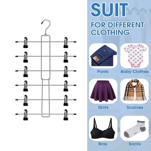 Tier pants hanger closet - 6,