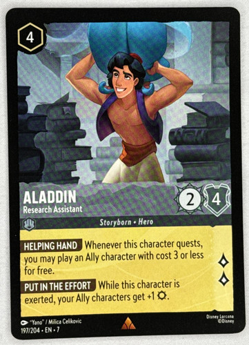 Disney lorcana aladdin - disney,