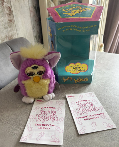 Vintage 1999 furby babies - vintage,